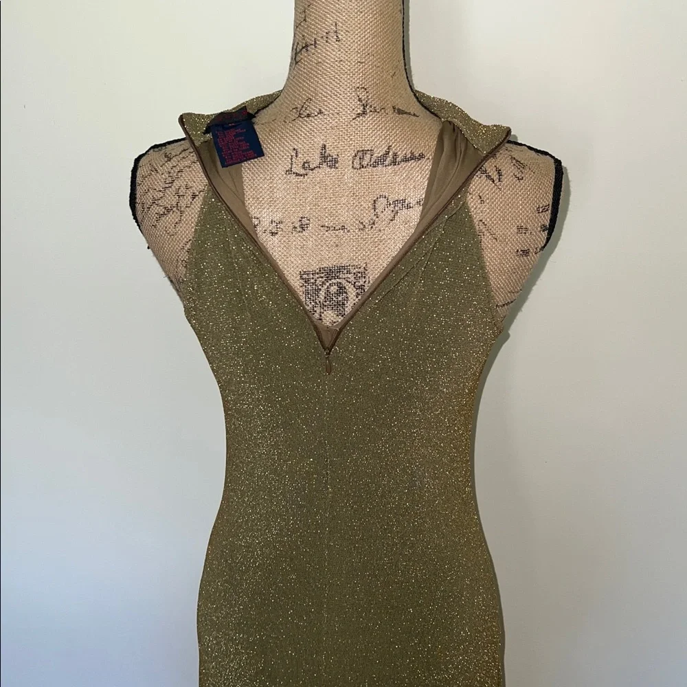 Ralph Lauren Sparkling Green Dress - Picture 7 of 8